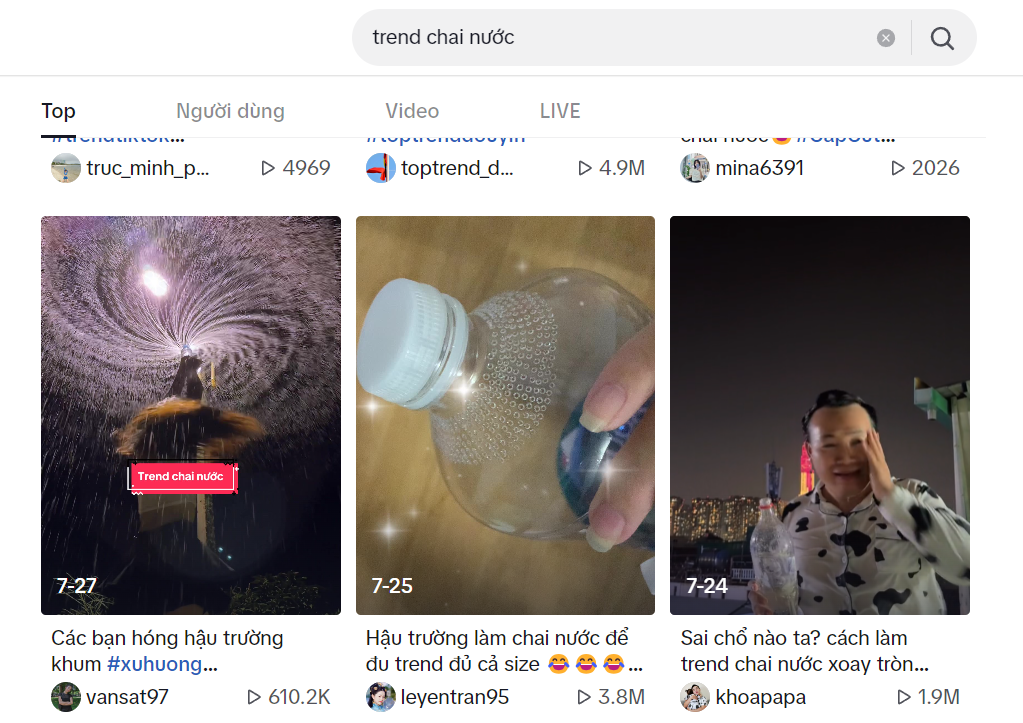 Cách tìm trend TikTok mới nhất