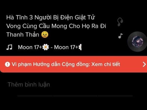 Cách gỡ vi phạm cộng đồng Tiktok