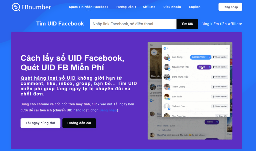 +10 Phần mềm Marketing Facebook miễn phí