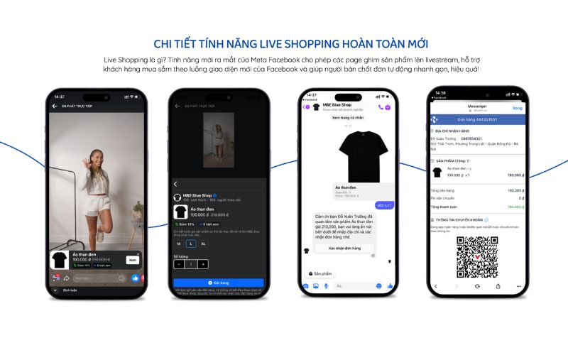 Facebook Live Shopping Xu hướng bán hàng mới nhất 2025