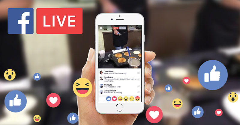 Cách phát livestream từ video có sẵn trên Facebook 