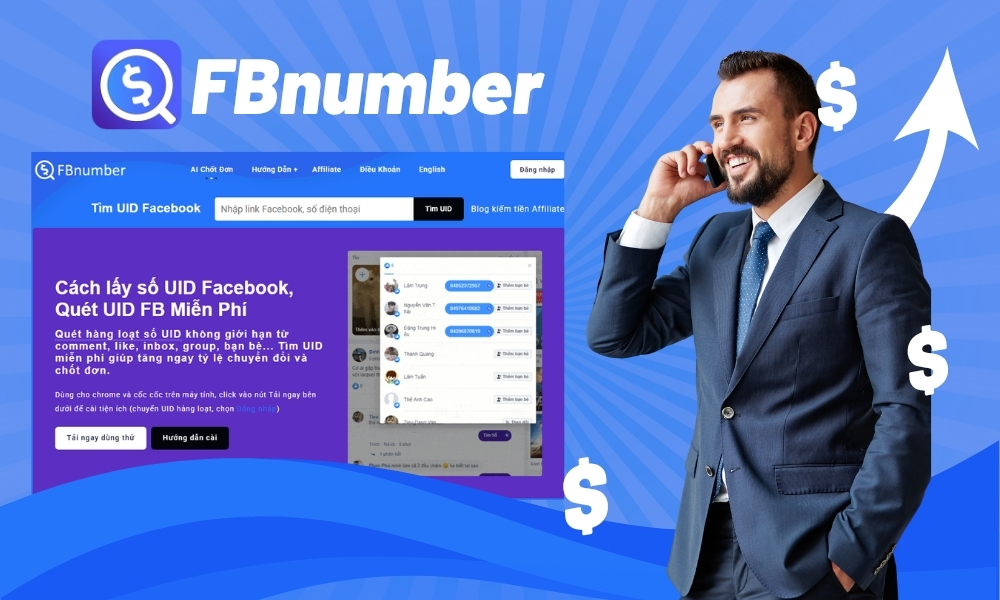 Cách lấy số điện thoại Facebook hàng loạt miễn phí