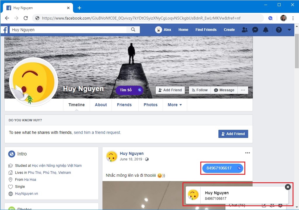 Cách lấy số điện thoại Facebook hàng loạt miễn phí