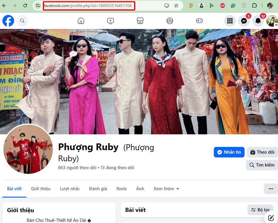 Cách lấy ID Fanpage Facebook