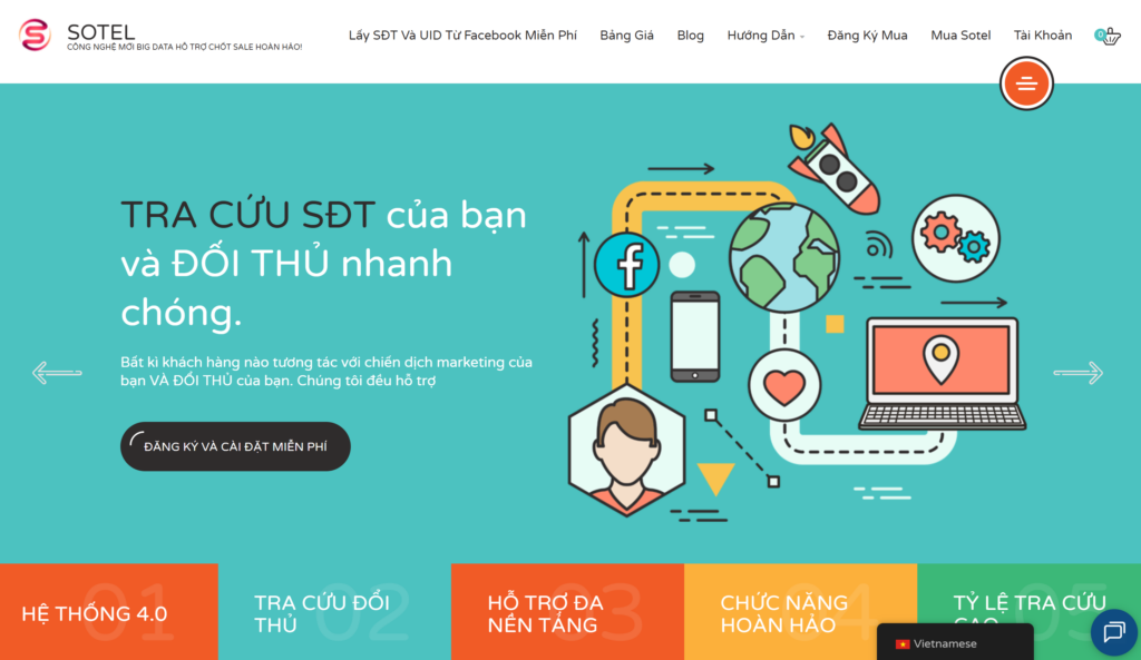 Phần mềm quét số điện thoại tự động miễn phí
