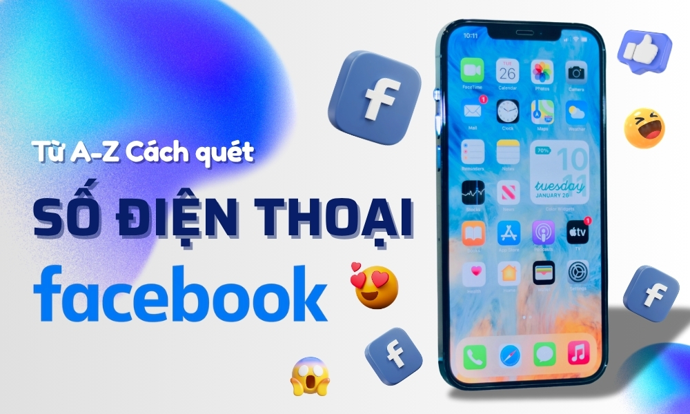 Quét số điện thoại Facebook miễn phí