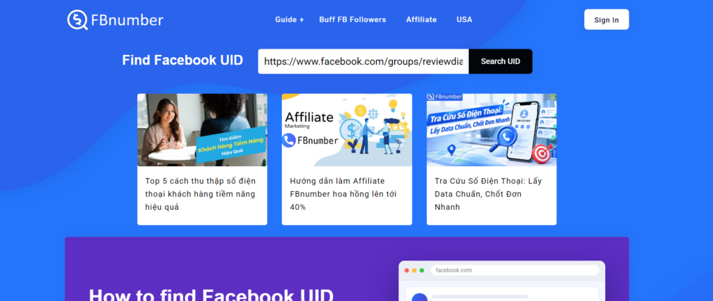 cách lấy id group Facebook