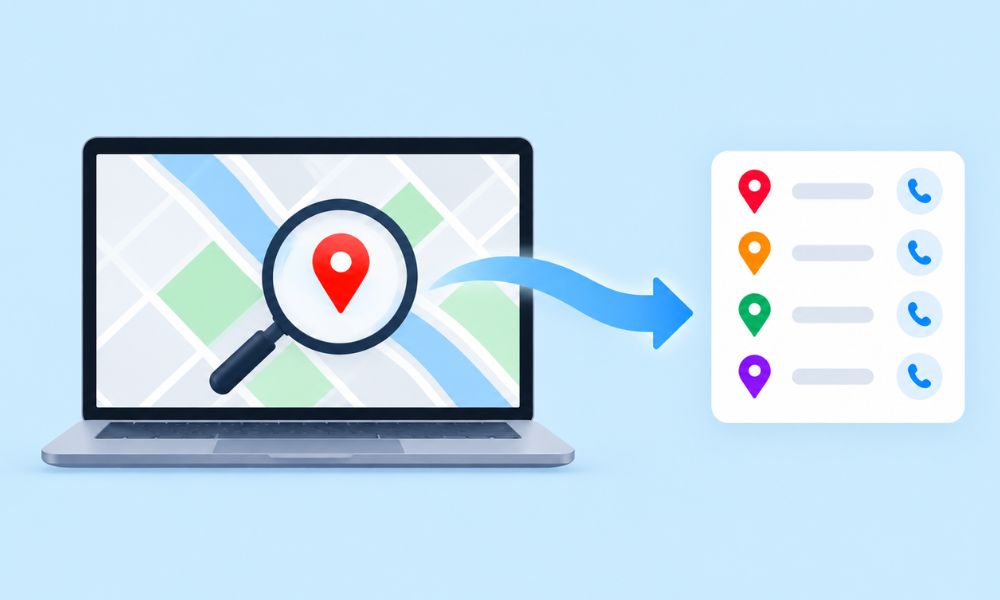 công cụ quét số điện thoại google map
