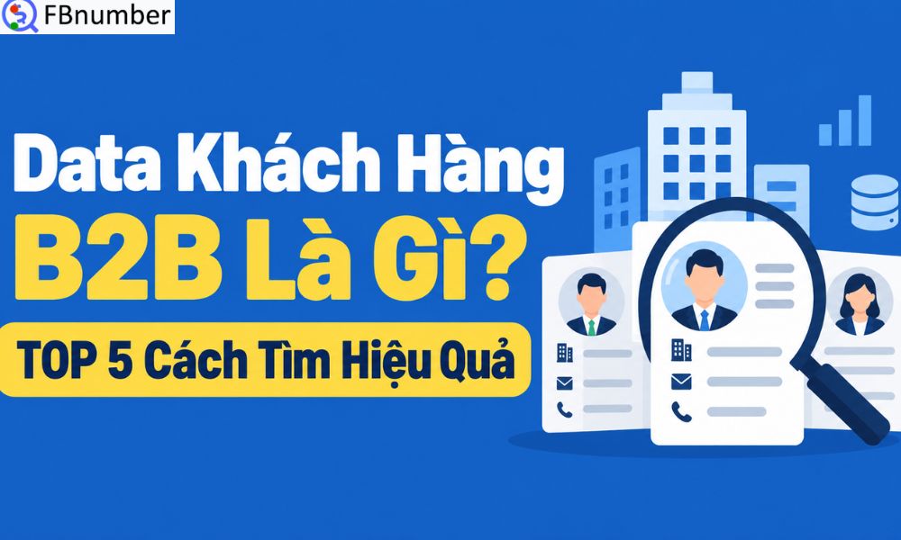 data khách hàng b2b