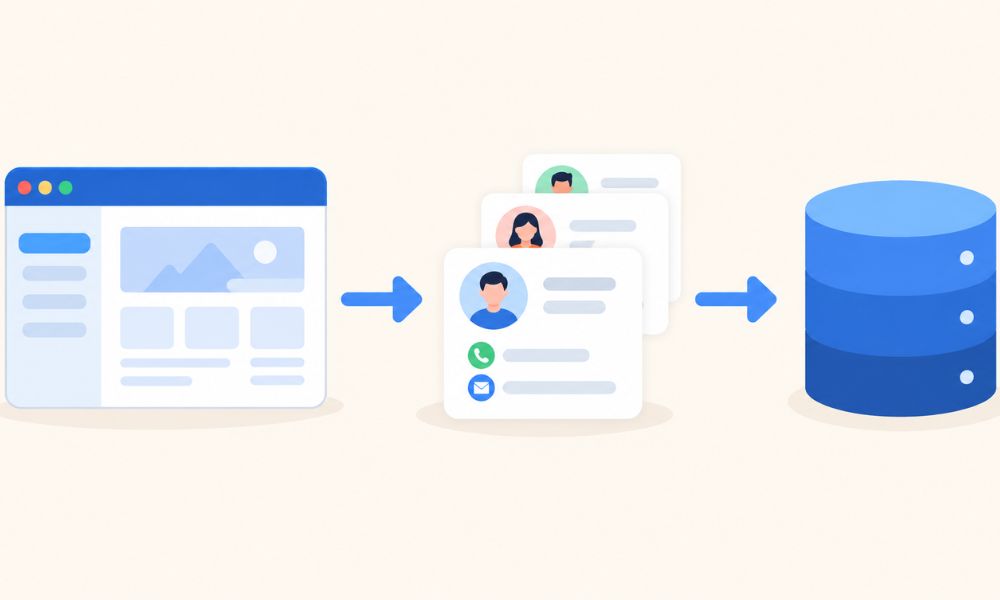 phần mềm lấy data khách hàng