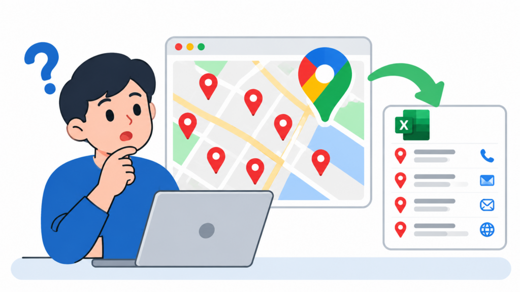 phần mềm quét google map