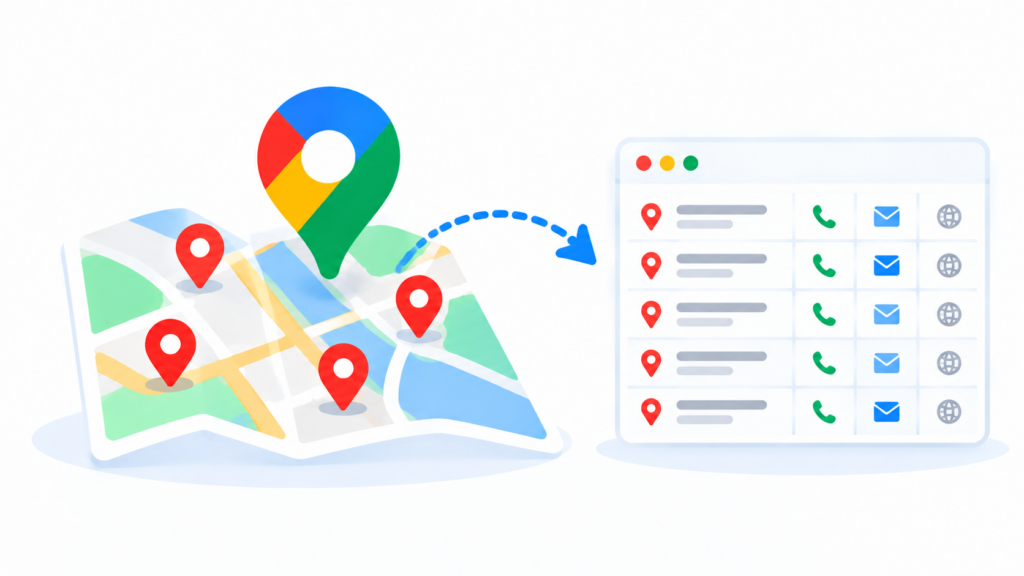 tool quét địa điểm google maps